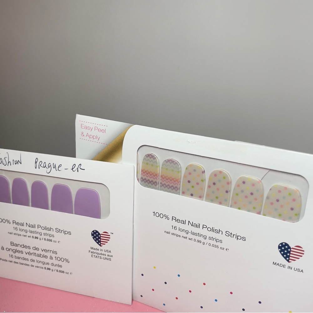 Color Street Bundle of Good Egg and Fashion Prague-er Nail Sets